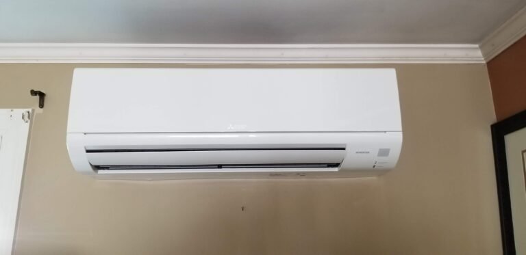 Mitsubishi mini-split installation