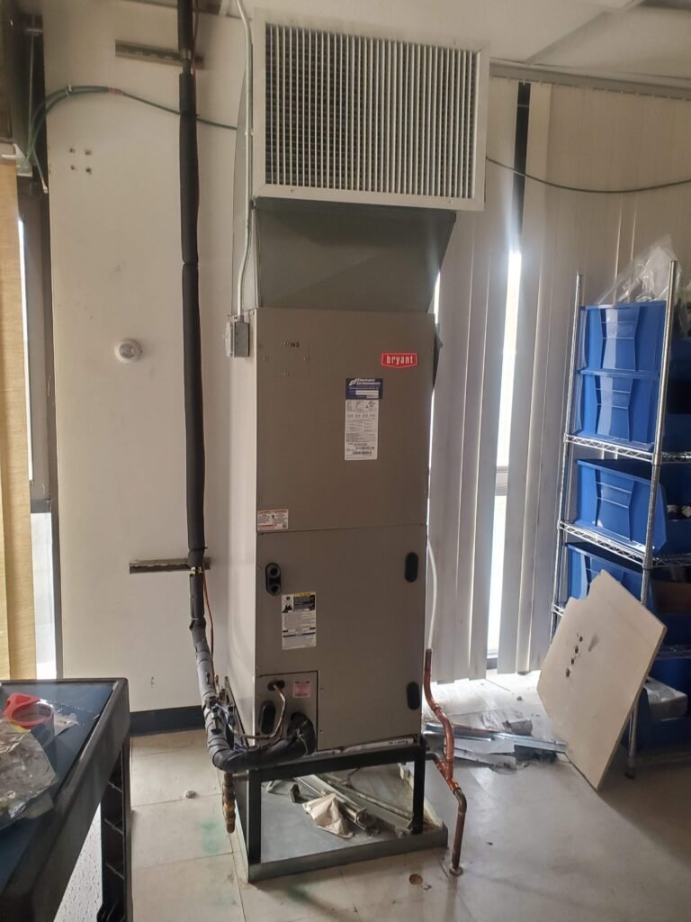 Lewis Superior HVAC project work